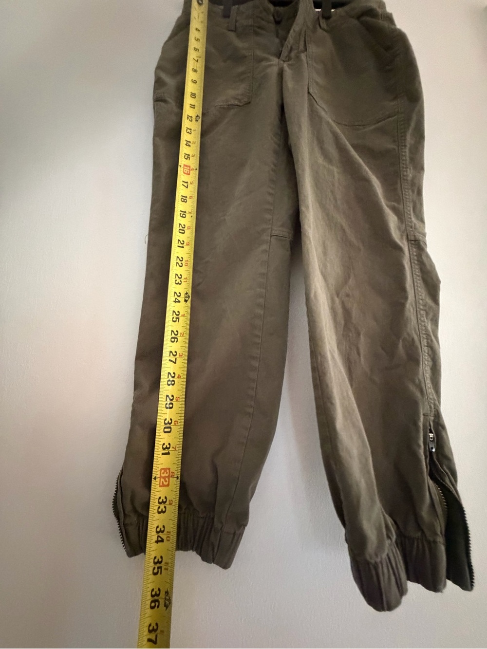 Banana Republic Olive Green Utility Pants - Picture 5 of 6